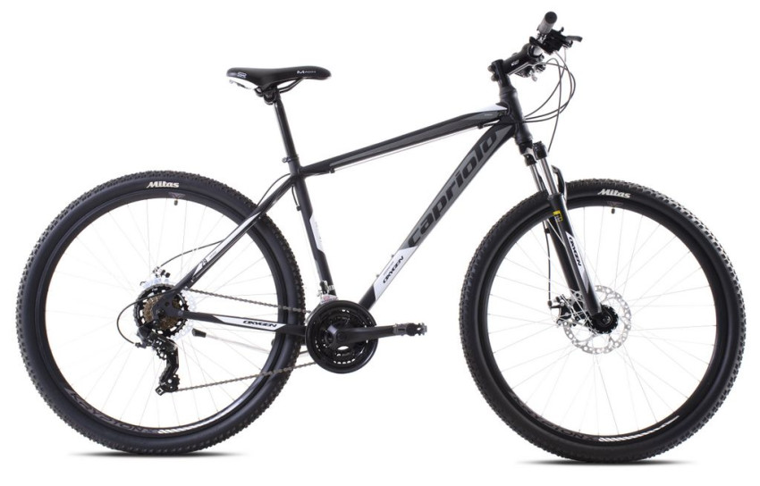 Capriolo Oxygen 29" - XL, čiernosivobiely, 2023